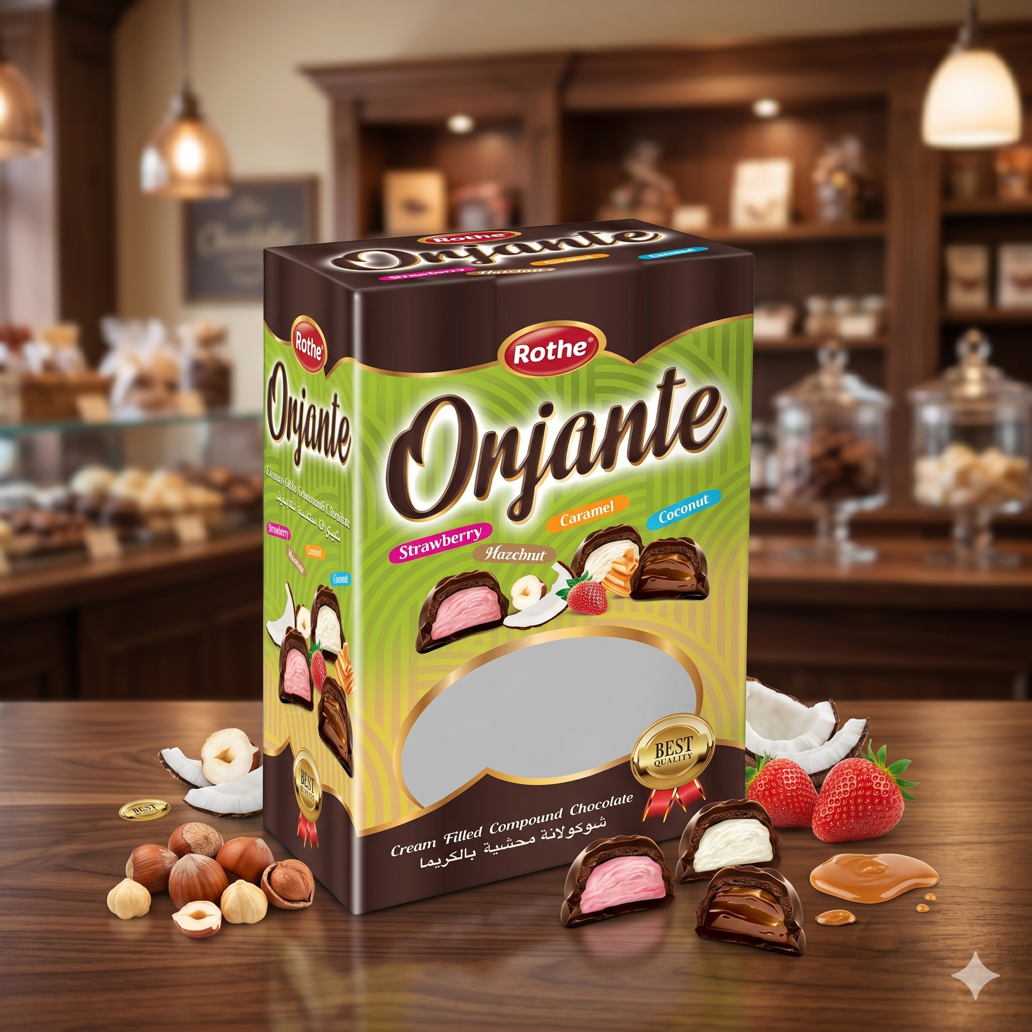 Rothe Orjante & Gulf Choco Single Twist Chocolate