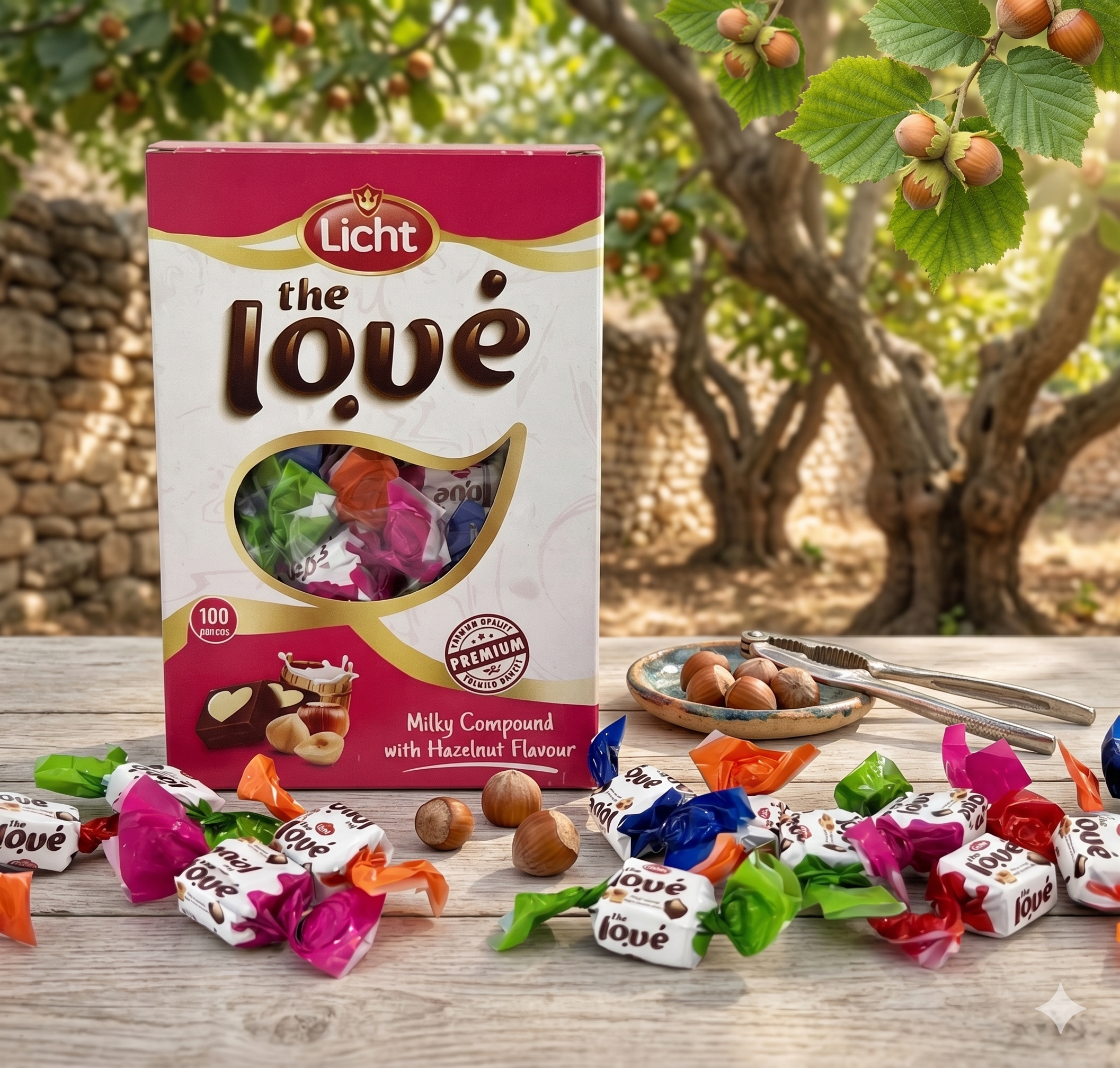 Rothe Licht the Love Double Twist Chocolate