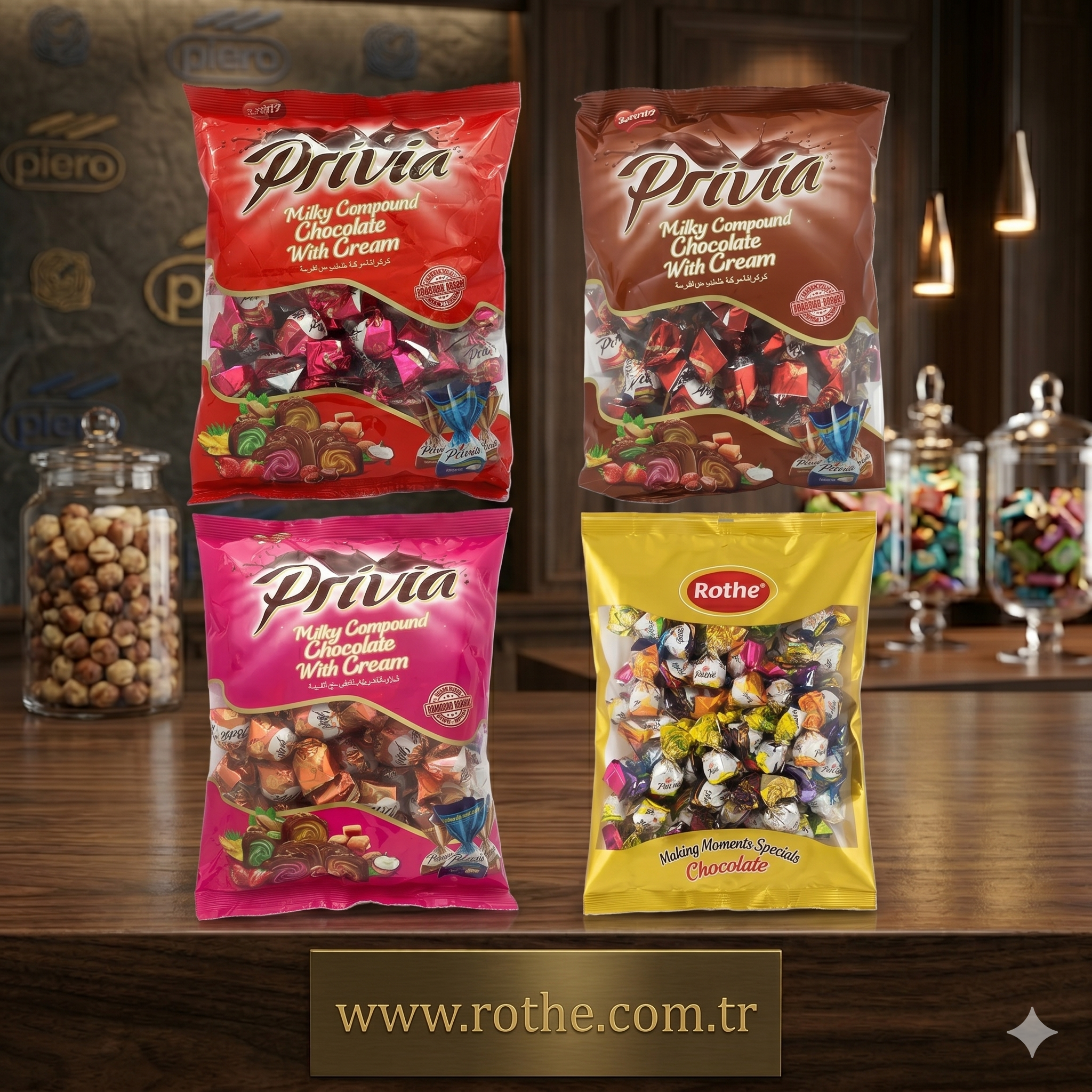 Rothe Privia Single Twist Chocolate — gallery 2
