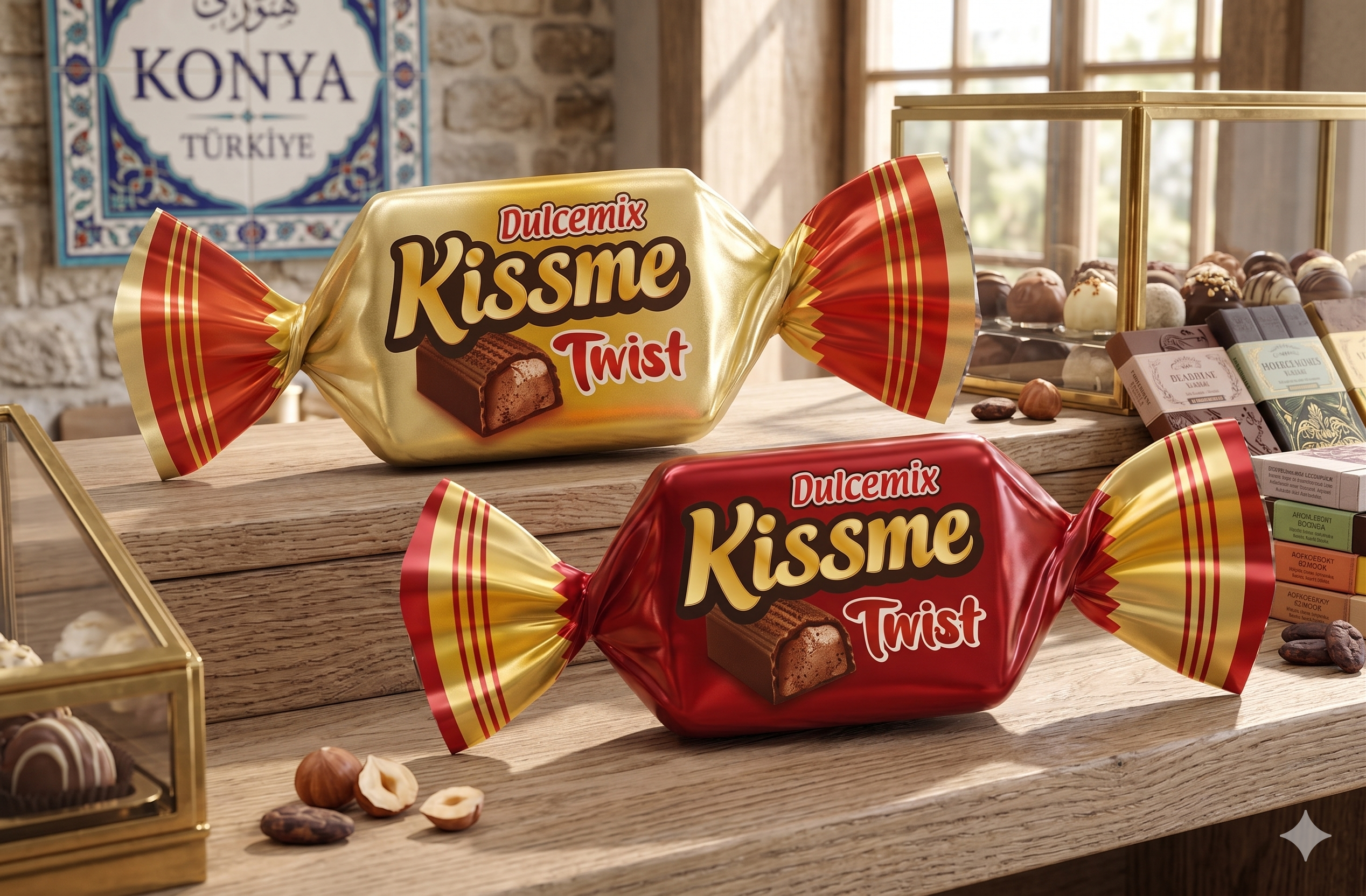 Rothe Kissme Double Twist Compound Chocolate — gallery 1